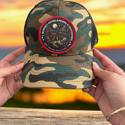 Patched Trucker Hat